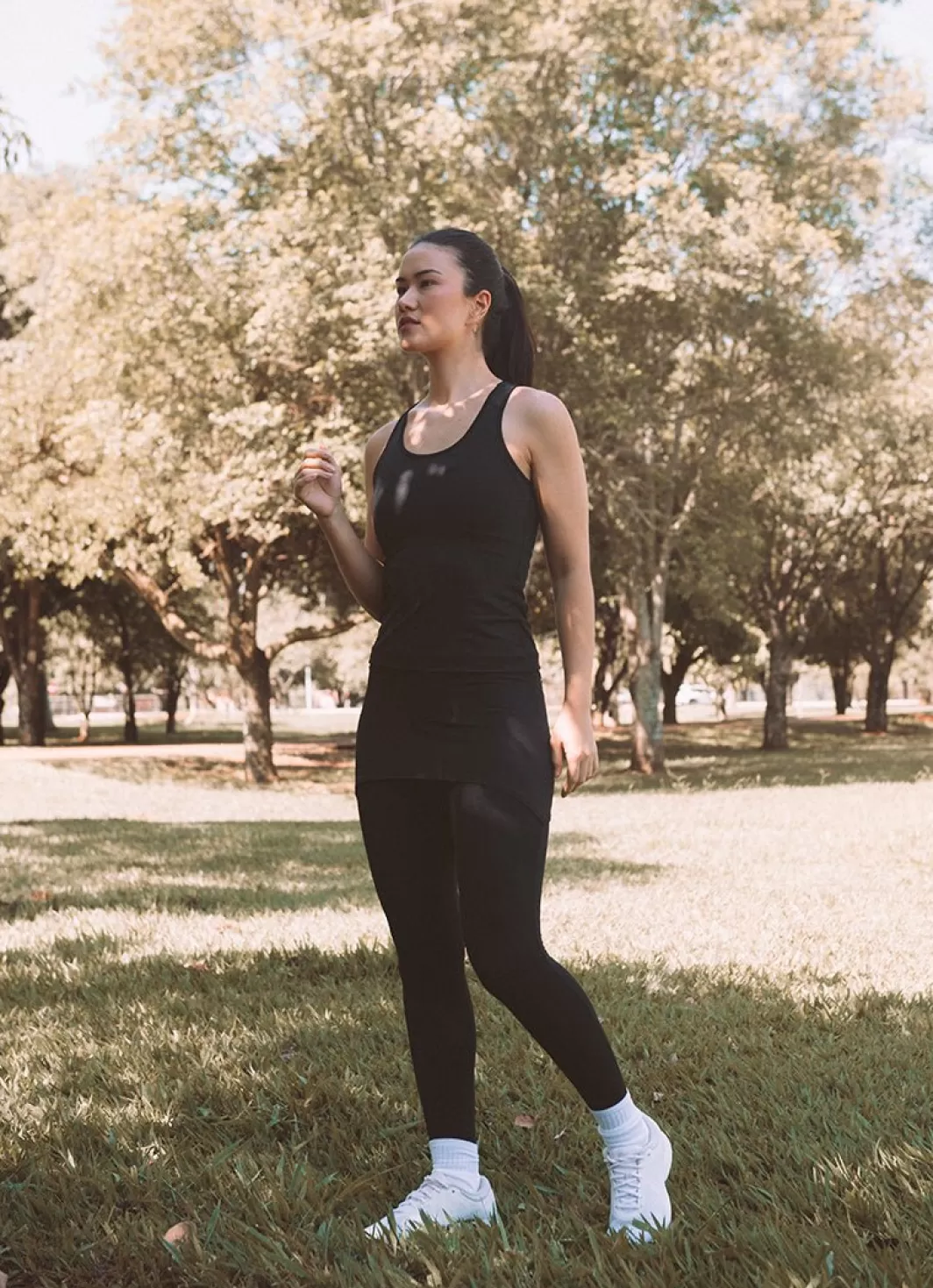 DonaJo skirted leggings & capris | skirted leggings & capris*Comfort Skirted Legging () Black