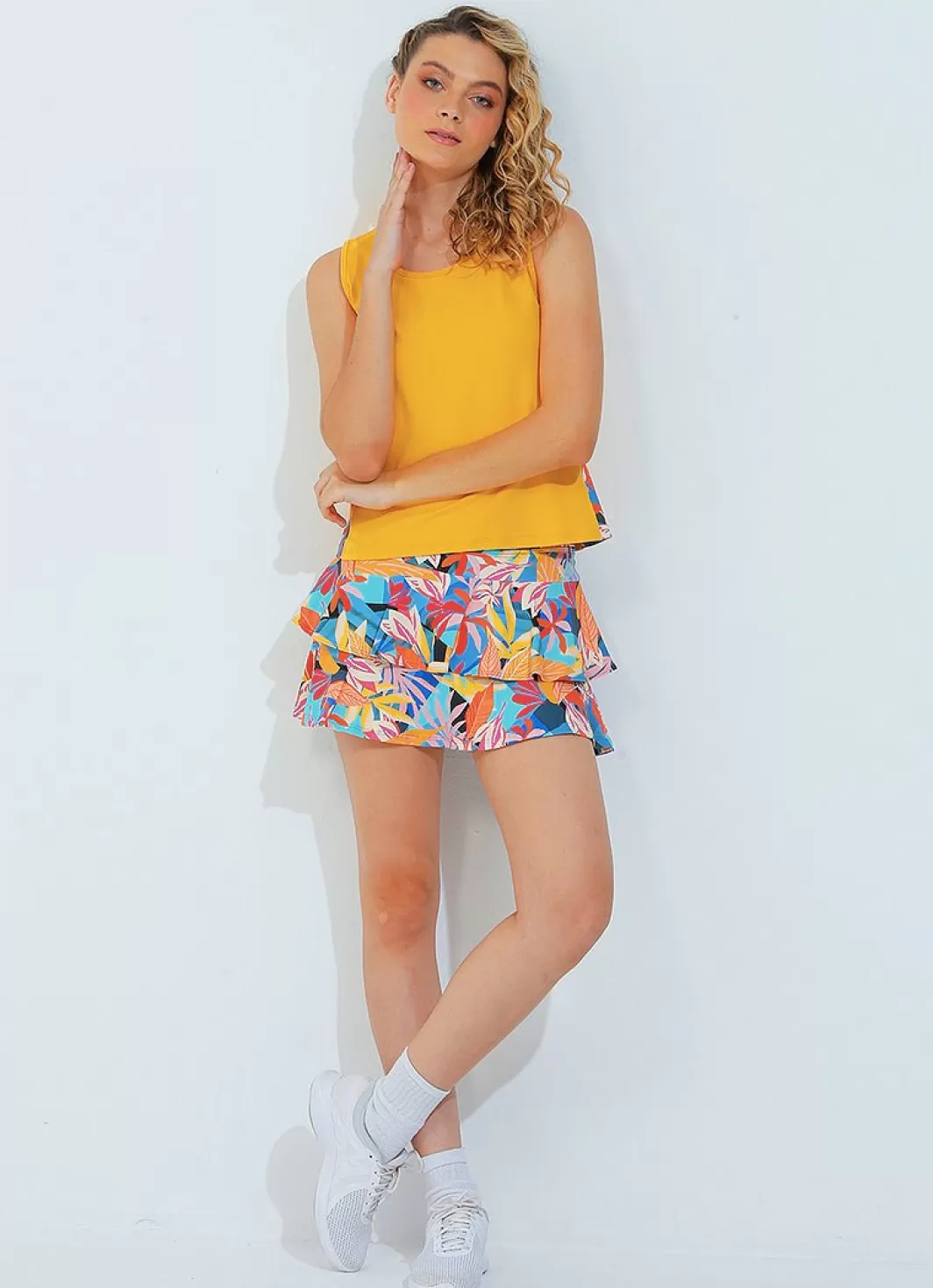 DonaJo tank tops*Court Tank () UPF 50+ Raio de Luz