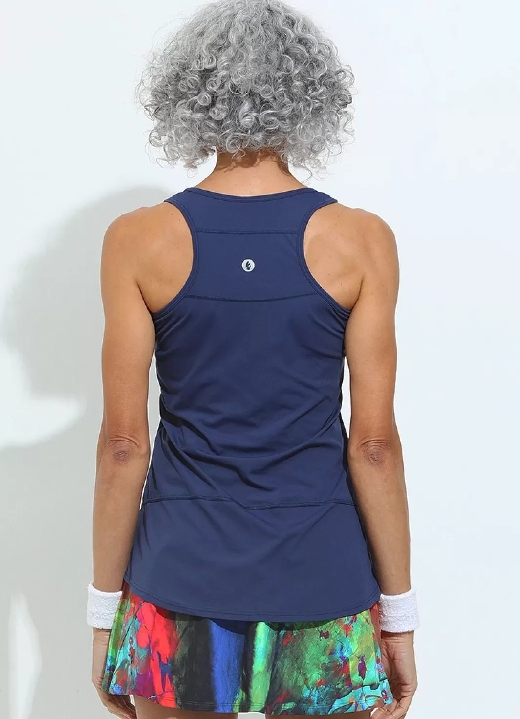 DonaJo tank tops*Day Glow Tank () Navy