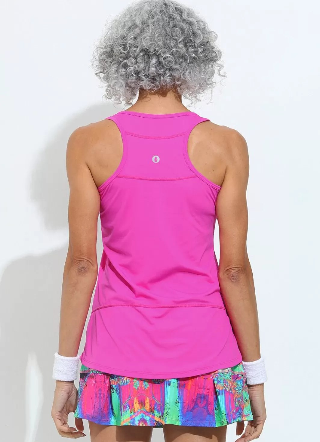 DonaJo tank tops*Day Glow Tank () UPF 50+ Pink Power