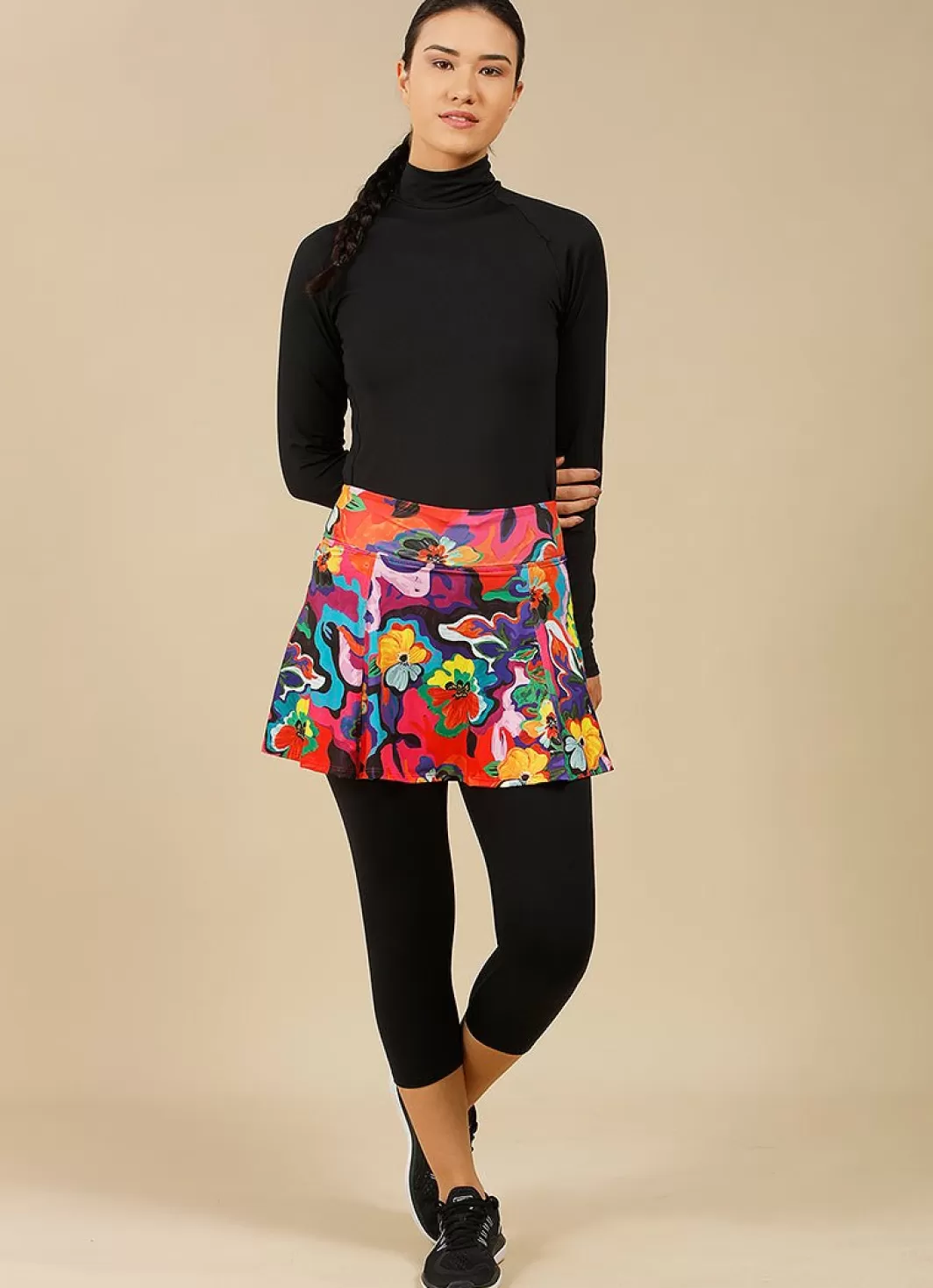 DonaJo skirted leggings & capris | skirted leggings & capris*Love Skirted Capri () Amaryllis