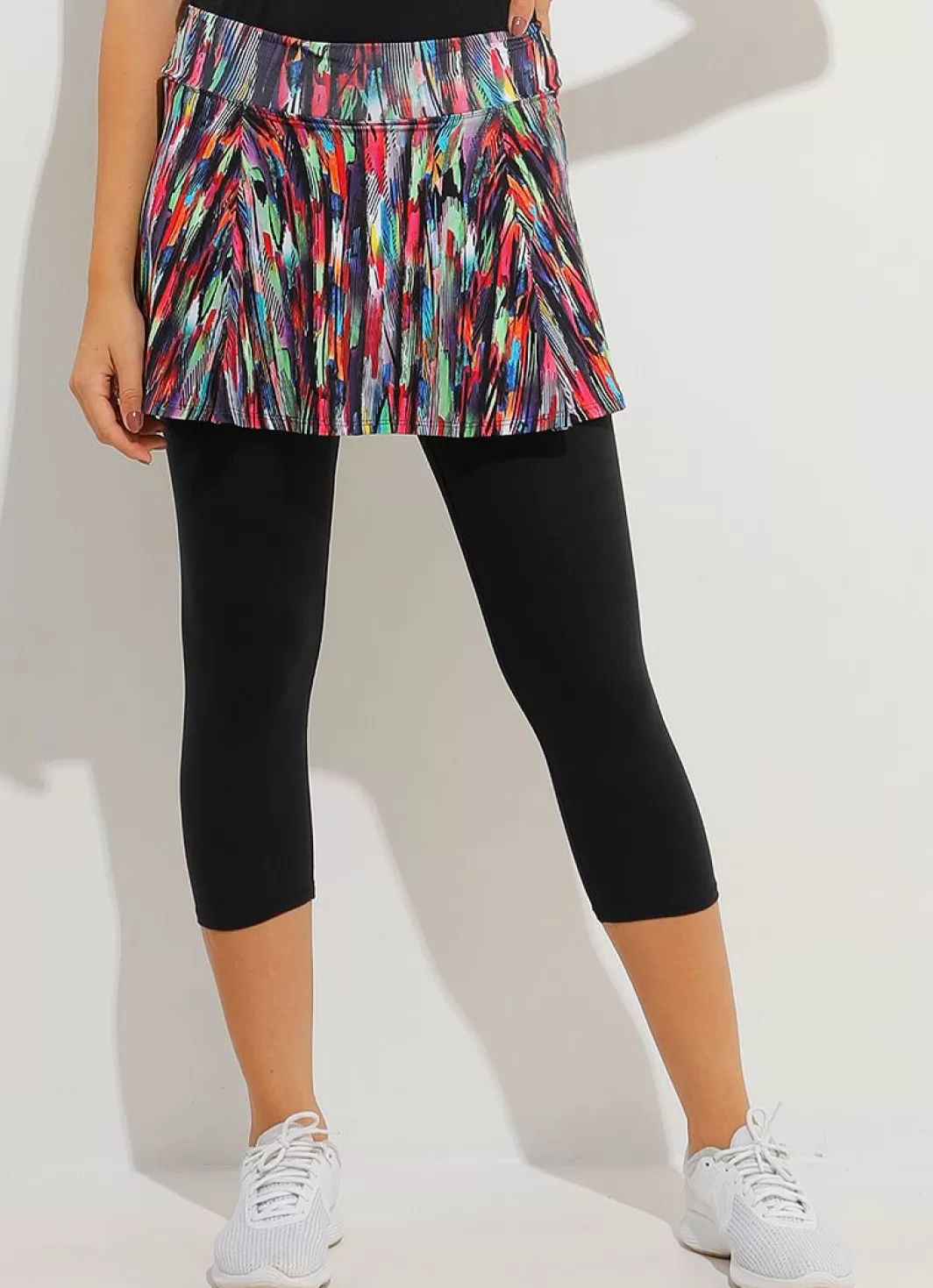 DonaJo skirted leggings & capris | skirted leggings & capris*Love Skirted Capri () Feathers