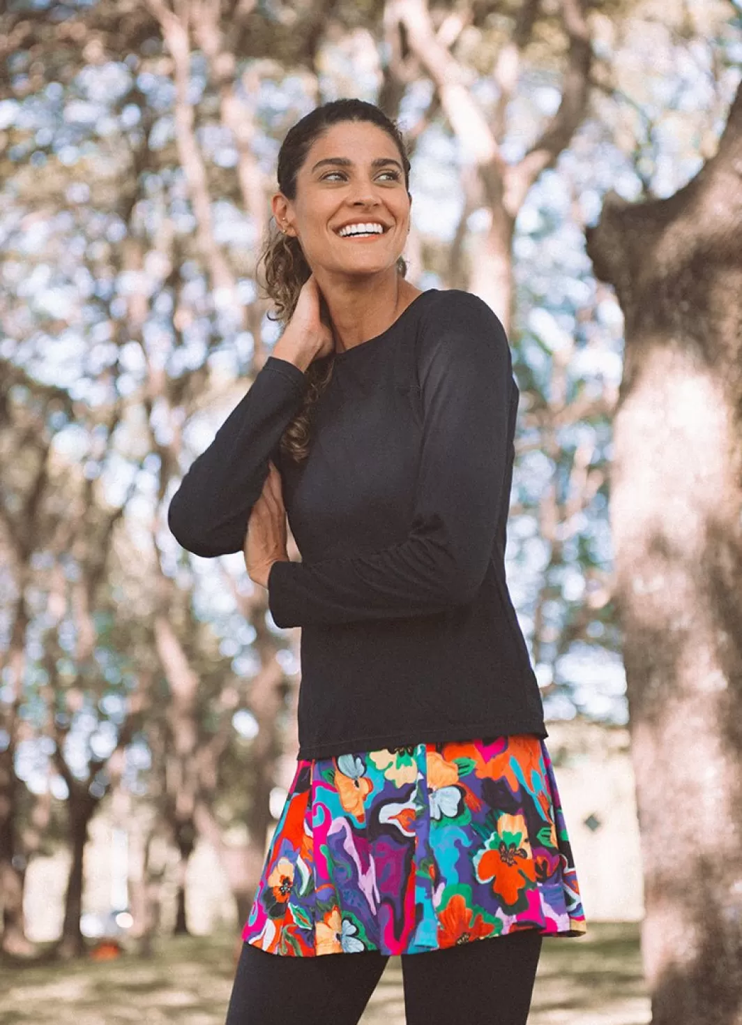 DonaJo skirted leggings & capris | skirted leggings & capris*Love Skirted Legging () Amaryllis