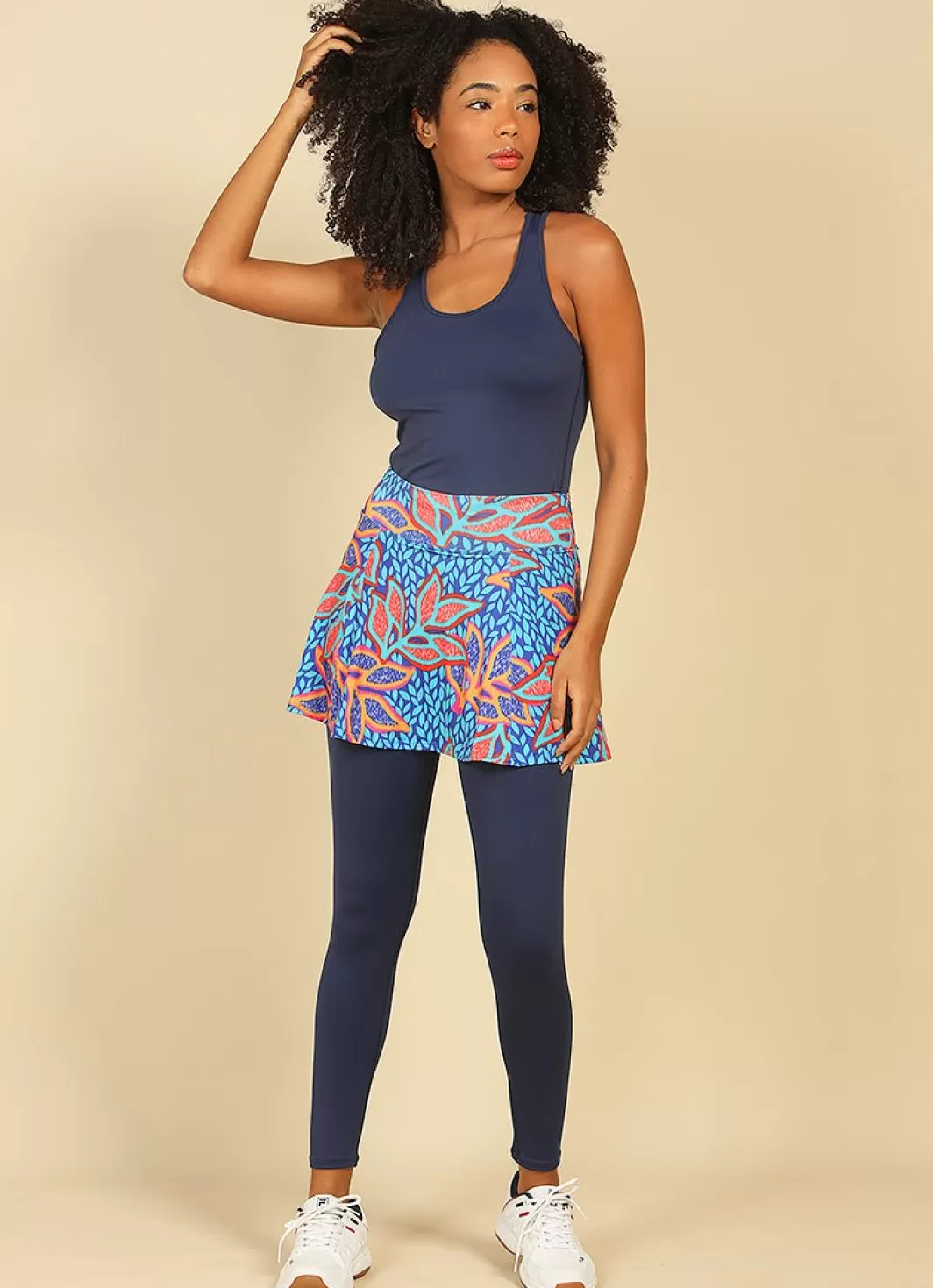 DonaJo skirted leggings & capris | skirted leggings & capris*Love Skirted Legging () Lupine