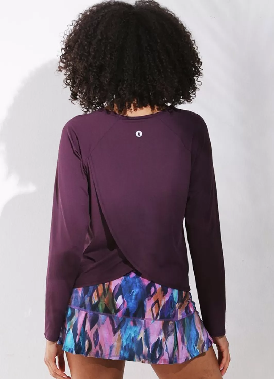 DonaJo long sleeve shirts*Move Shirt () Blueberry